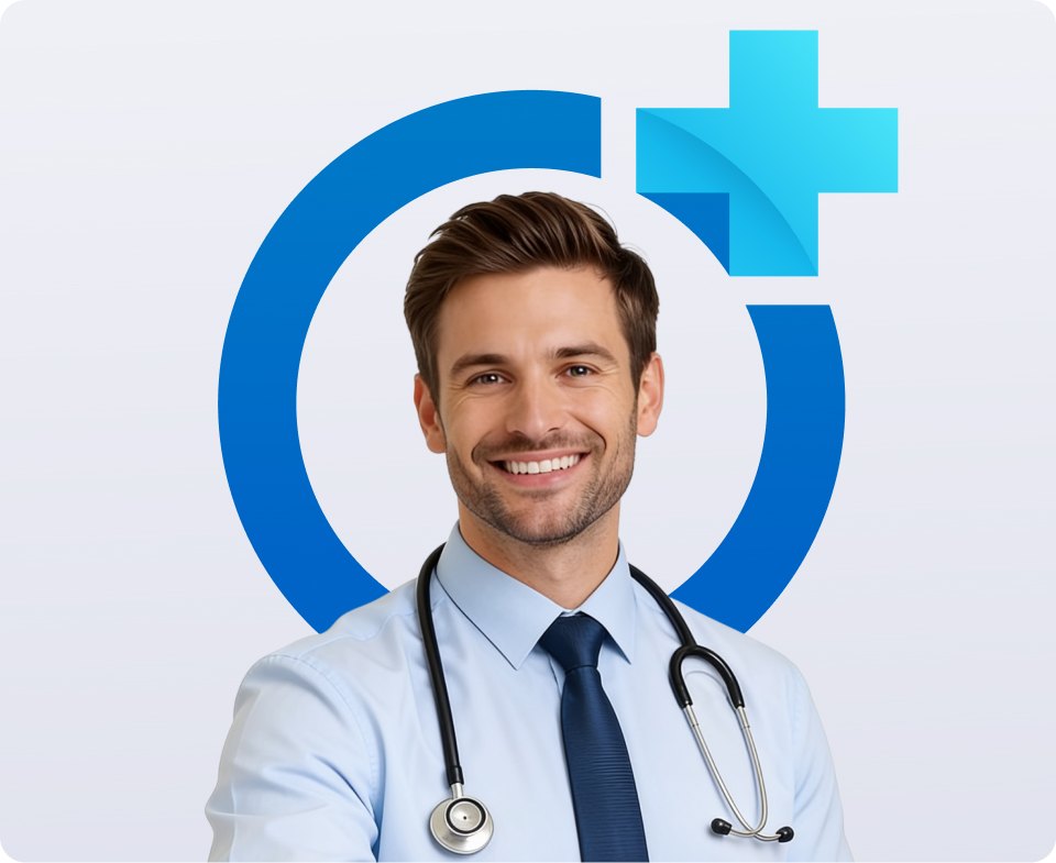 Médecin utilisant medO alys